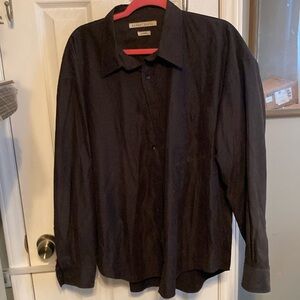 Robert Graham Black Long Sleeve Shirt Size L